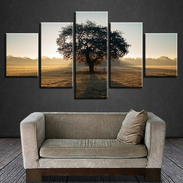 Unframed Modern Art 2pcs Oil Painting Print Canvas Picture Home Wall Room Decor